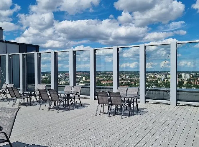 아파트 Jbhotels Comfort Hanza Tower 슈체친